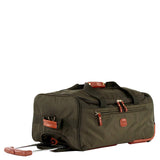 Bric&s x Bag 21×22 Carry on Rolling Duffle Bag Violet